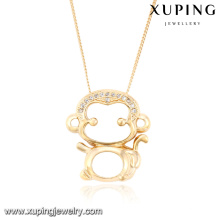 43064-Xuping joyería de moda collar de oro con tienda en línea china 43064 Xuping joyería de moda collar de oro con tienda en línea china